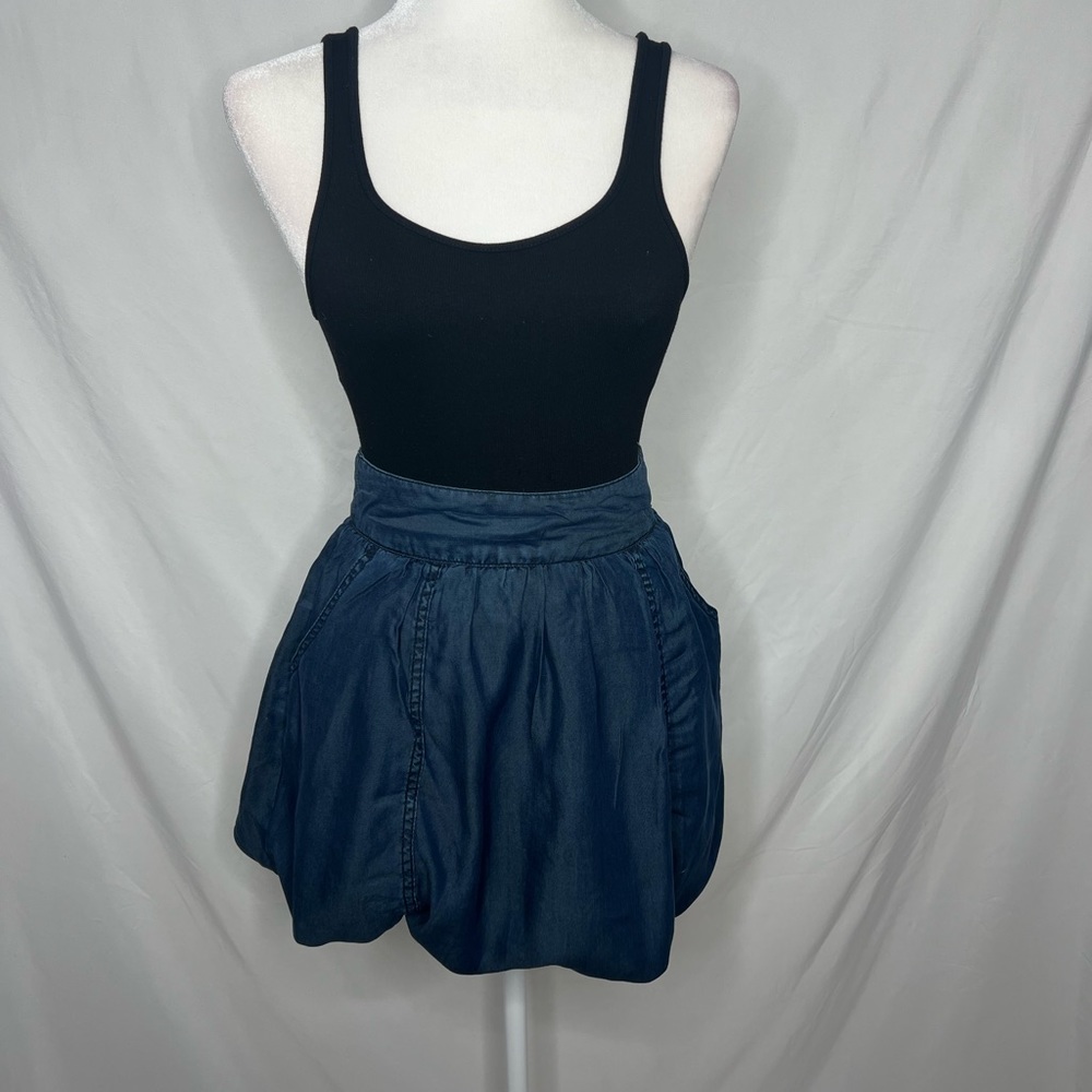Ted Baker jean skirt. Size 2 equal a size 6 in US